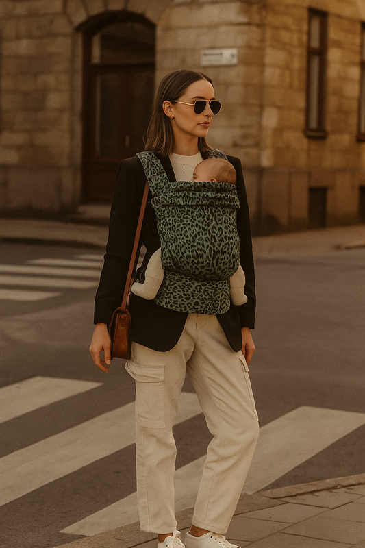 Baby Carrier - Green Camouflage